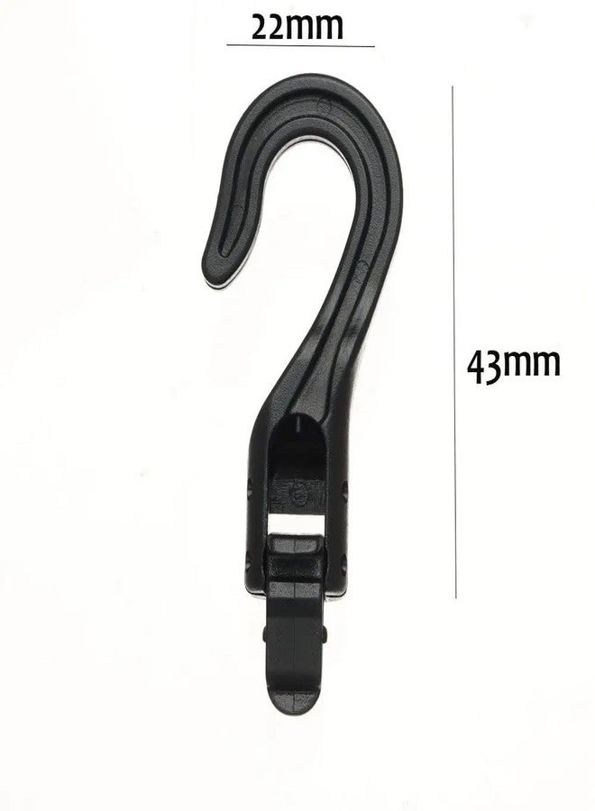 DraCra 15 Pack Shock Cord Hooks Terminal End with Quick Securing Snap Lock for 1/8 to 1/4 inch Bungee Straps Paracord Bungie Boat Kayak Motorcycle Elastic Rope - Image 3