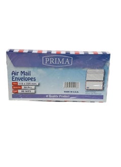 PRIMA White envelope with colored frame, size 115 x 225 mm  - Image 2