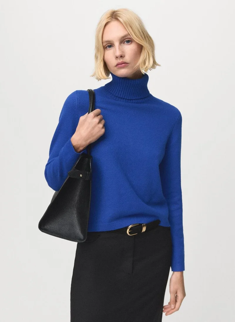 MANGO Turtleneck knitted sweater