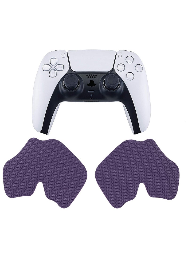 playvital - PlayVital Purple Anti-Skid Sweat-Absorbent Controller Grip for PS5 Controller, Professional Textured Soft Rubber Pads Handle Grips for PS5 Controller - PFPJ006 - Image 1