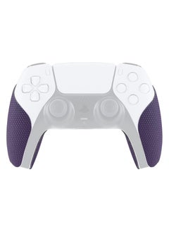 PlayVital Purple Anti-Skid Sweat-Absorbent Controller Grip for PS5 Controller, Professional Textured Soft Rubber Pads Handle Grips for PS5 Controller - PFPJ006