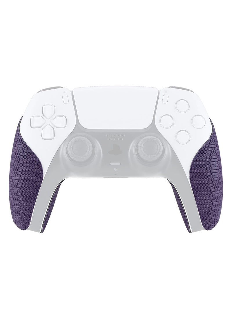 playvital - PlayVital Purple Anti-Skid Sweat-Absorbent Controller Grip for PS5 Controller, Professional Textured Soft Rubber Pads Handle Grips for PS5 Controller - PFPJ006 - Image 1