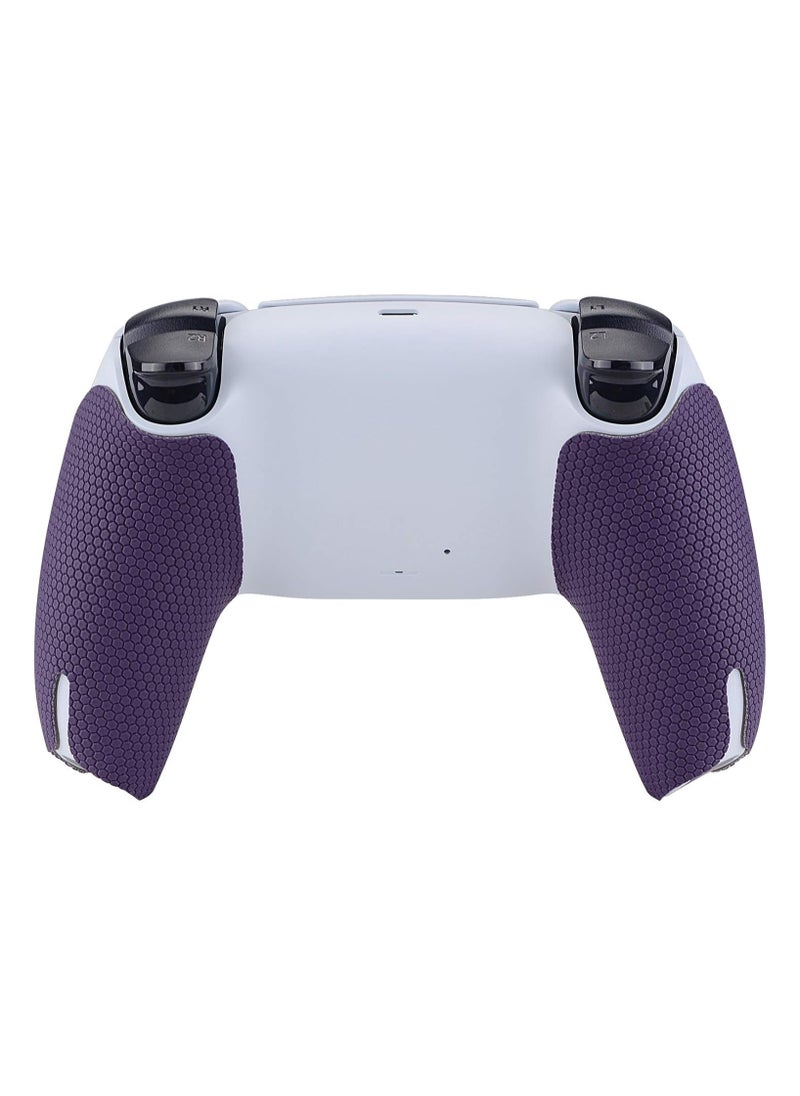 playvital - PlayVital Purple Anti-Skid Sweat-Absorbent Controller Grip for PS5 Controller, Professional Textured Soft Rubber Pads Handle Grips for PS5 Controller - PFPJ006 - Image 1