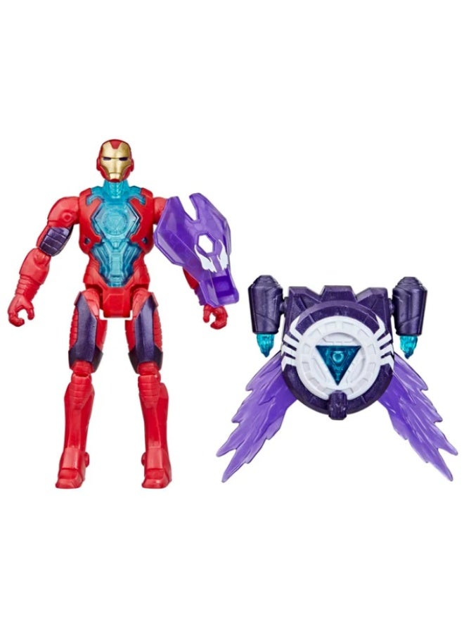 Hasbro Marvel هاسبرو مارفل أفنجرز سوبر جير آيرون مان 4 إنش - Image 1