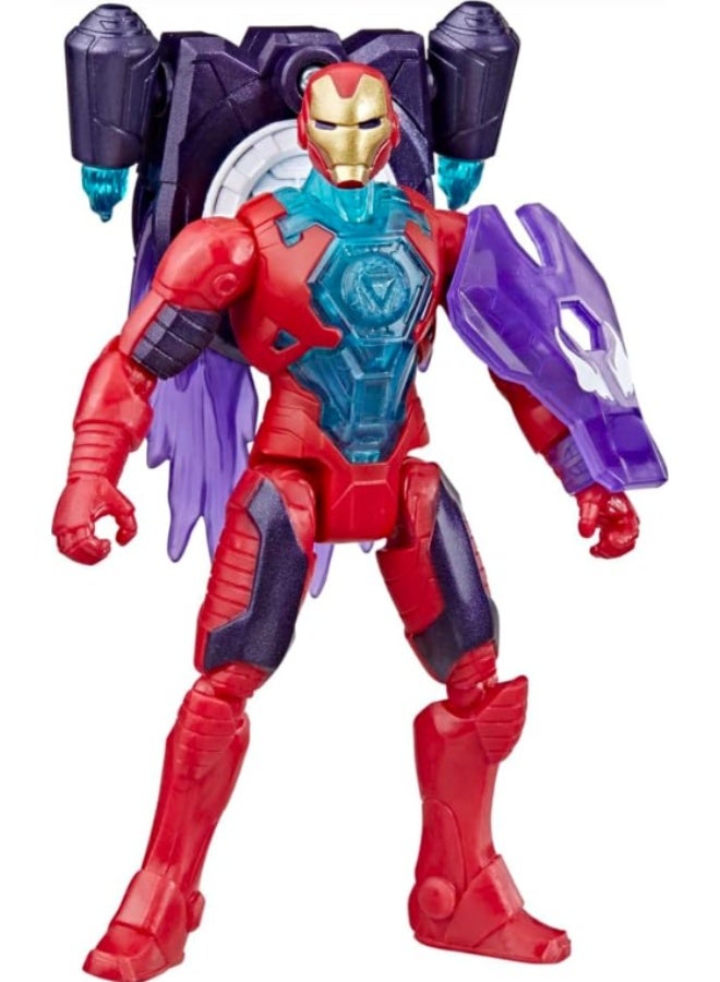 Hasbro Marvel هاسبرو مارفل أفنجرز سوبر جير آيرون مان 4 إنش - Image 3