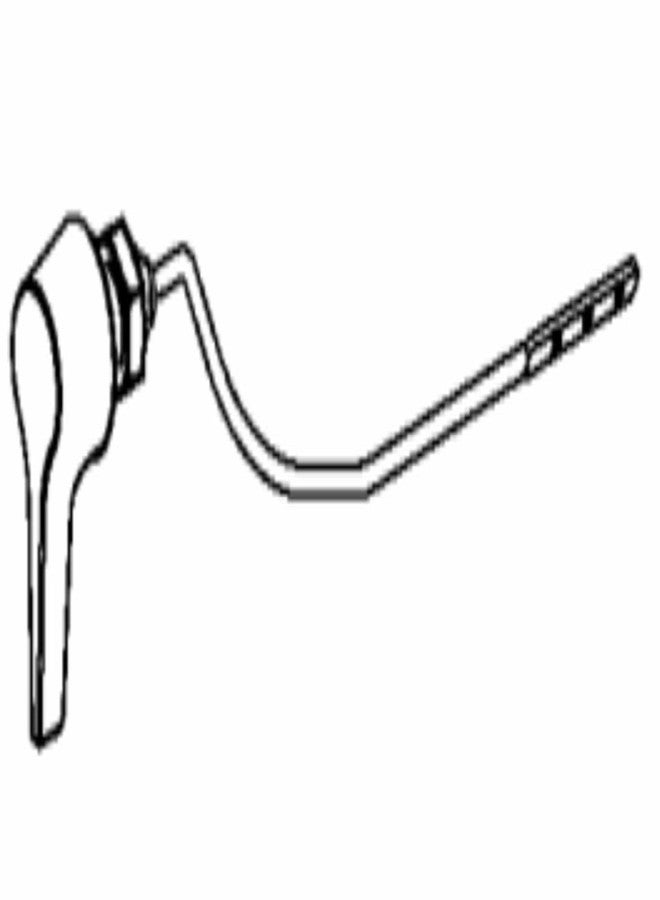 رافعة تعشيق TOTO TTHU750BN لمرحاض Toto Nexus One Piece من النيكل المصقول