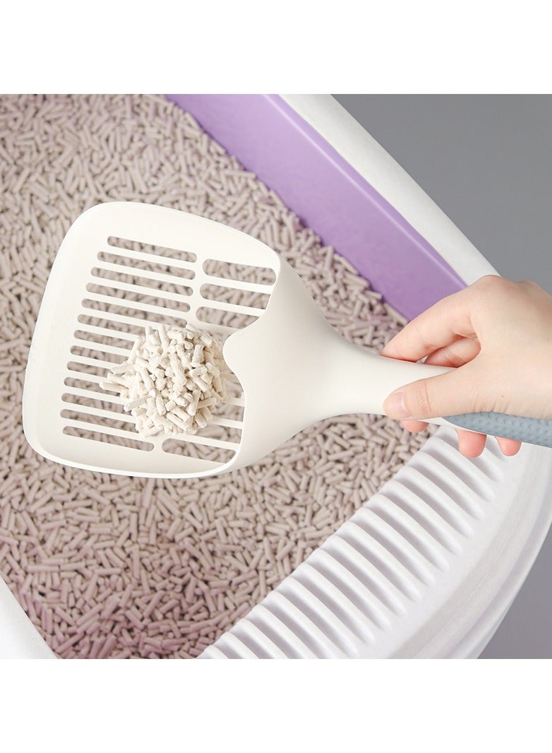 Large cat litter shovel pet cleaning supplies pp material is odorless non-toxic sturdy and durable - Image 2