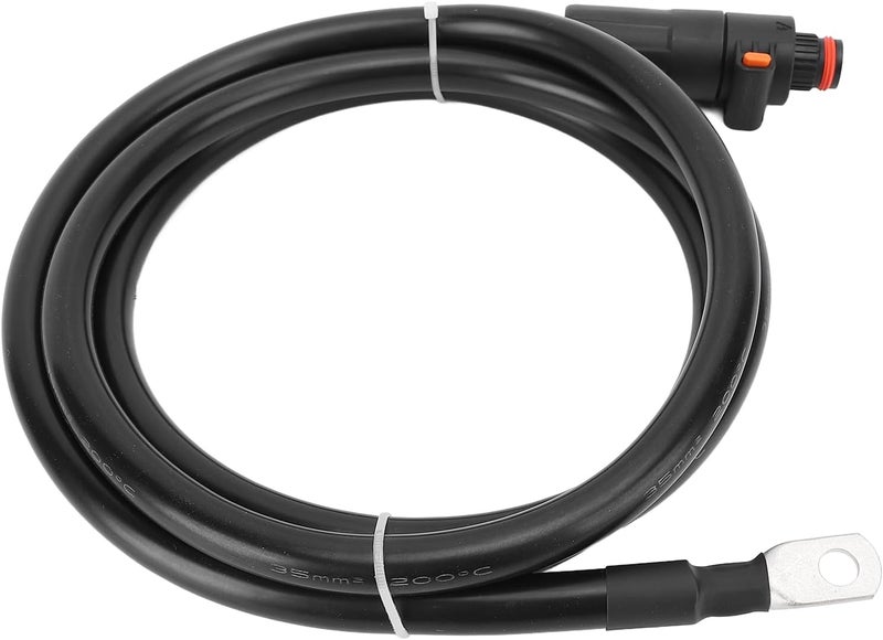 كابل بطارية Acouto 35mm² مع قابس مستقيم وطرف SC35-8، طول 1 متر، مقاوم للعوامل الجوية للدراجات النارية والقوارب والجرارات (1 متر/3.3 قدم) - Image 2