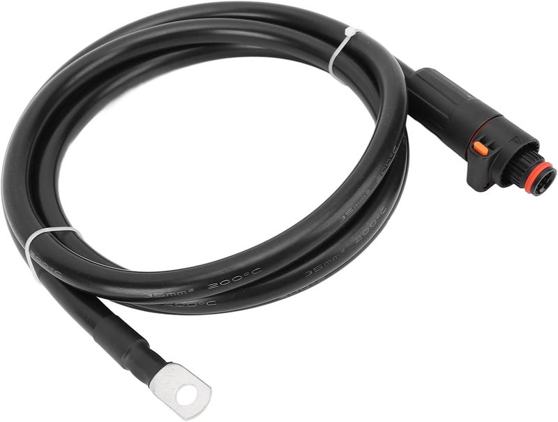 كابل بطارية Acouto 35mm² مع قابس مستقيم وطرف SC35-8، طول 1 متر، مقاوم للعوامل الجوية للدراجات النارية والقوارب والجرارات (1 متر/3.3 قدم) - Image 5