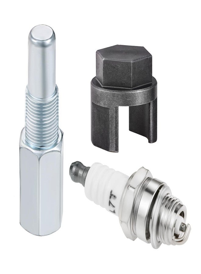 Lemfema 502541603 Clutch Removal Tool & 14mm Piston Stop Tool Kit Compatible with Husqvarna 340 345 346XP 350 351 353 445 450 455 460 461 435 Chainsaws, Replace Part Number # 502541603, # 504910605 - Image 1