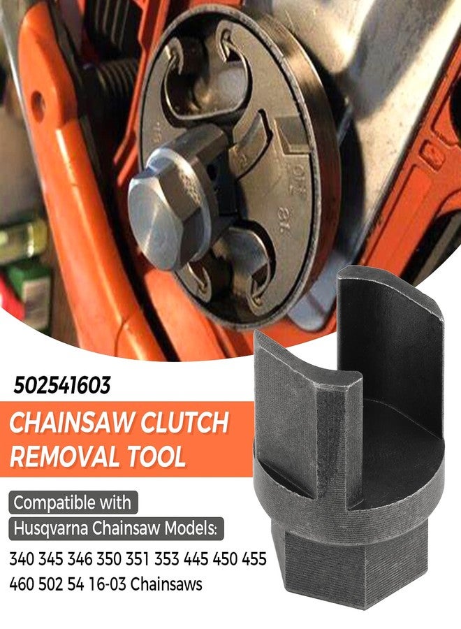 Lemfema 502541603 Clutch Removal Tool & 14mm Piston Stop Tool Kit Compatible with Husqvarna 340 345 346XP 350 351 353 445 450 455 460 461 435 Chainsaws, Replace Part Number # 502541603, # 504910605 - Image 5
