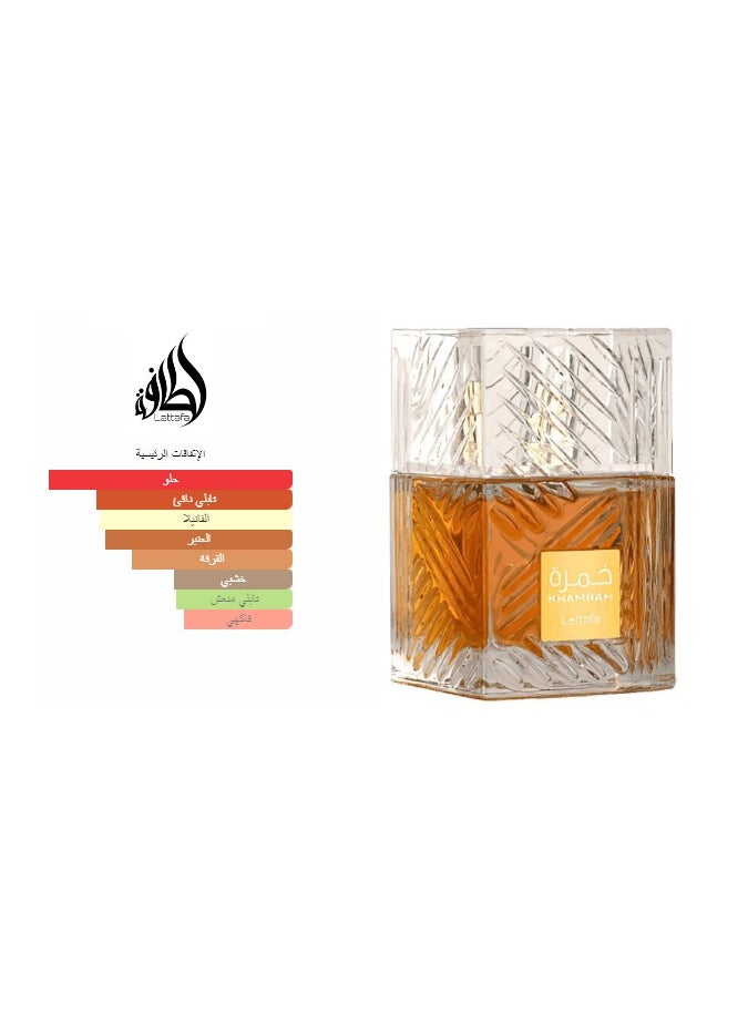 Lattafa Khamrah For Unisex EDP 100ml  - Image 4
