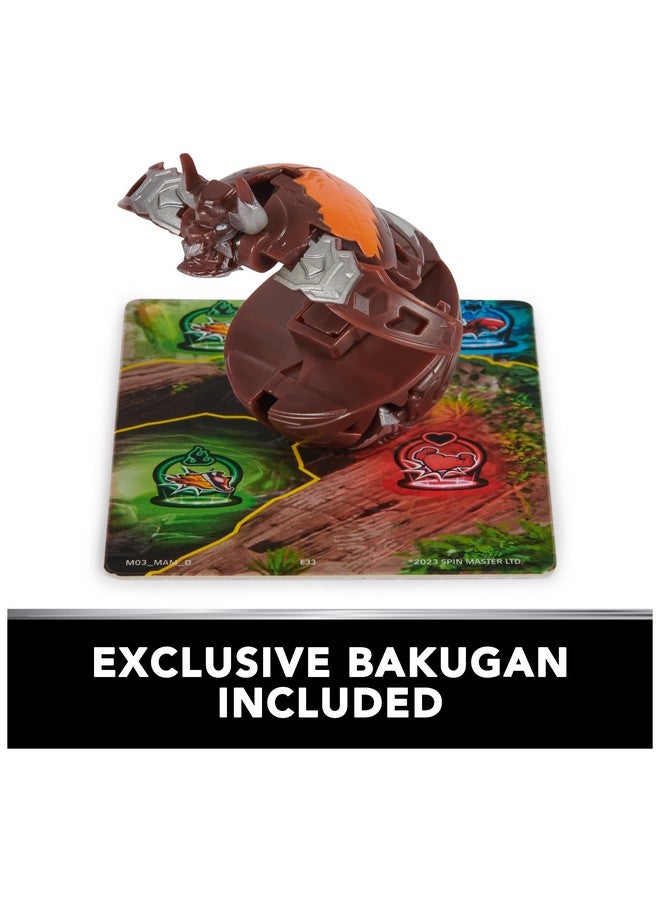 BAKUGAN Bakugan Training Set with Bruiser, Mammal Clan Themed, Customizable Action Figure, Trading Cards, and Playset, Kids Toys for Boys and Girls 6 and up  - Image 2