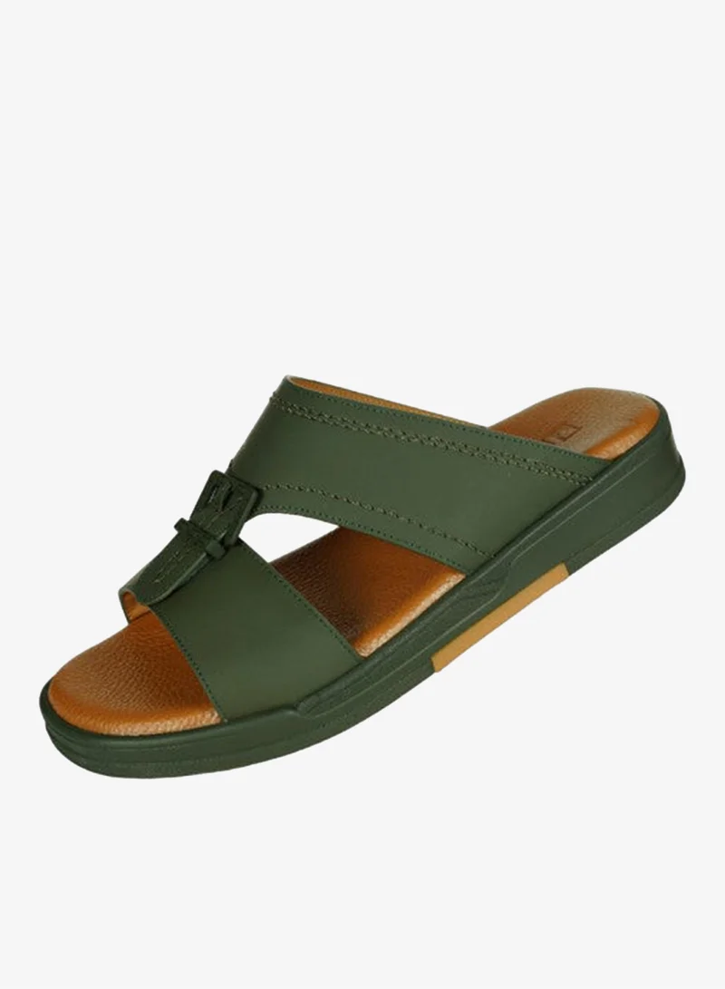 Barjeel Uno Olive 008-3394 Barjeel Uno Men Arabic Sandals BJM 07 Olive for Men | Best Price UAE