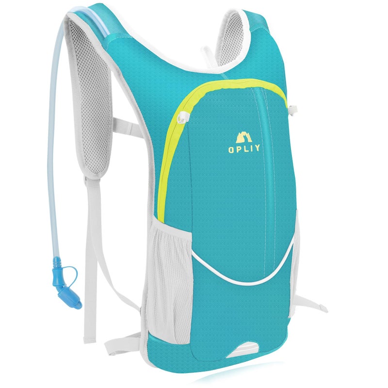 Opliy Hydration Pack,Hydration Backpack with 2L Hydration Bladder Lightweight Running Water Backpack for Women Men Kids (Dark Green) - Image 5