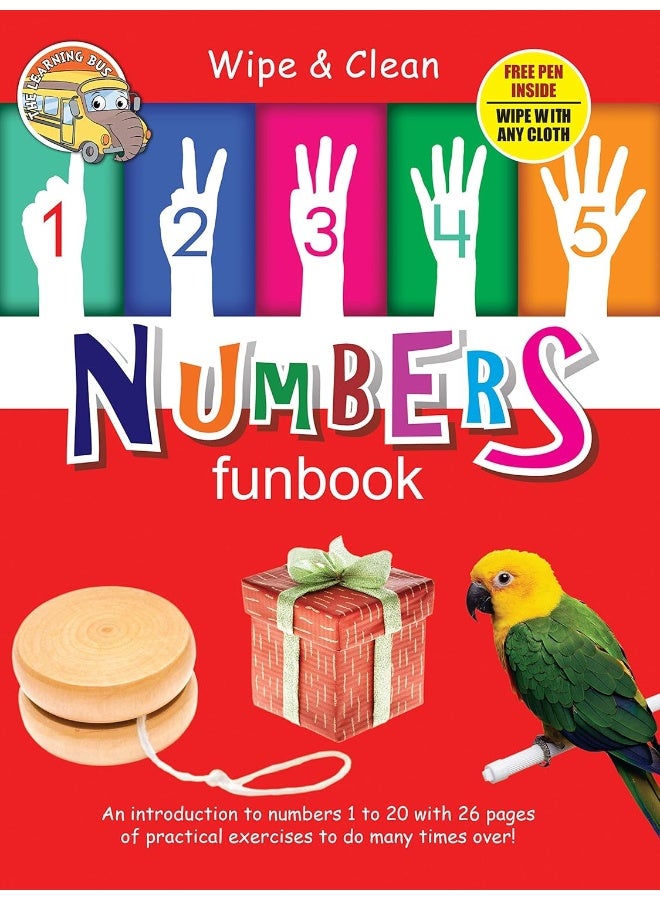 Wipe & Clean Numbers Funbook  - Image 1