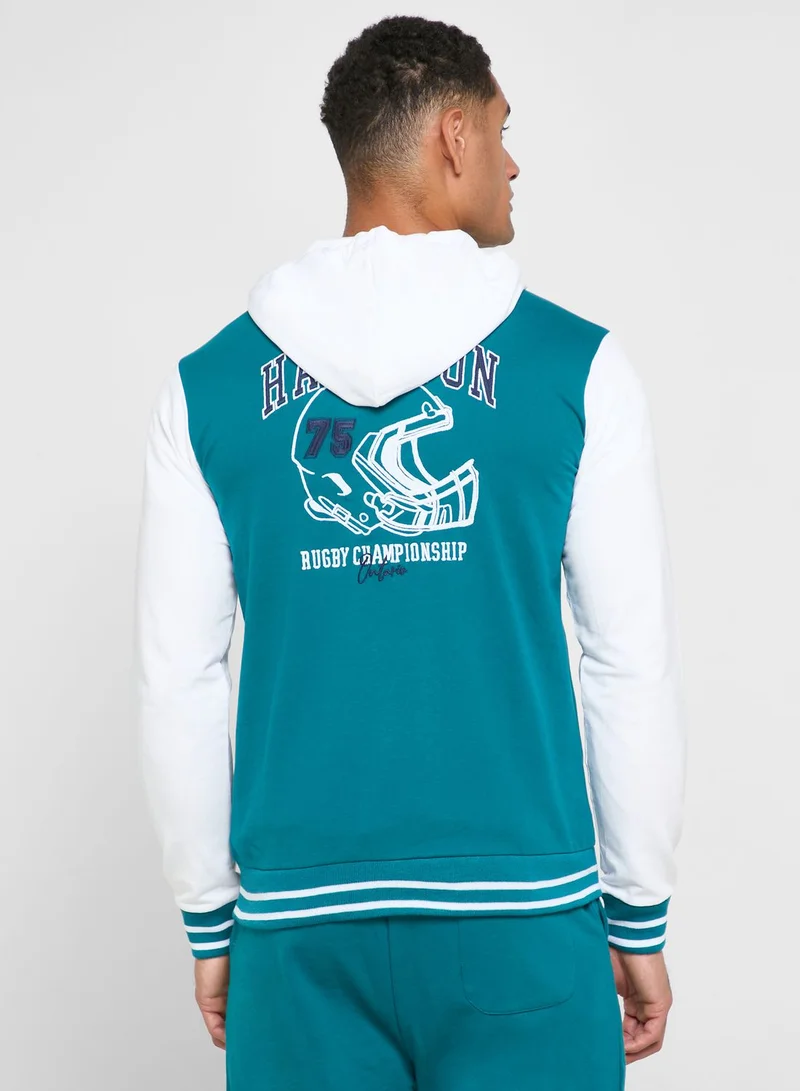 سفنتي فايف Varsity Hoodie