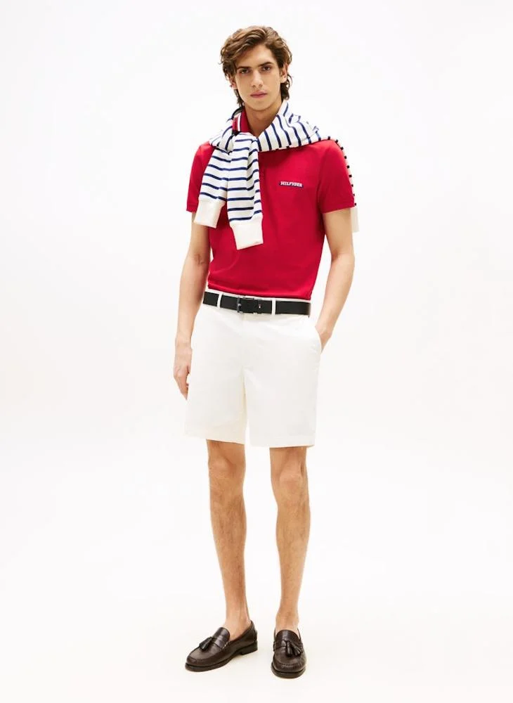 TOMMY HILFIGER Americana Tipped Short Sleeve Polo