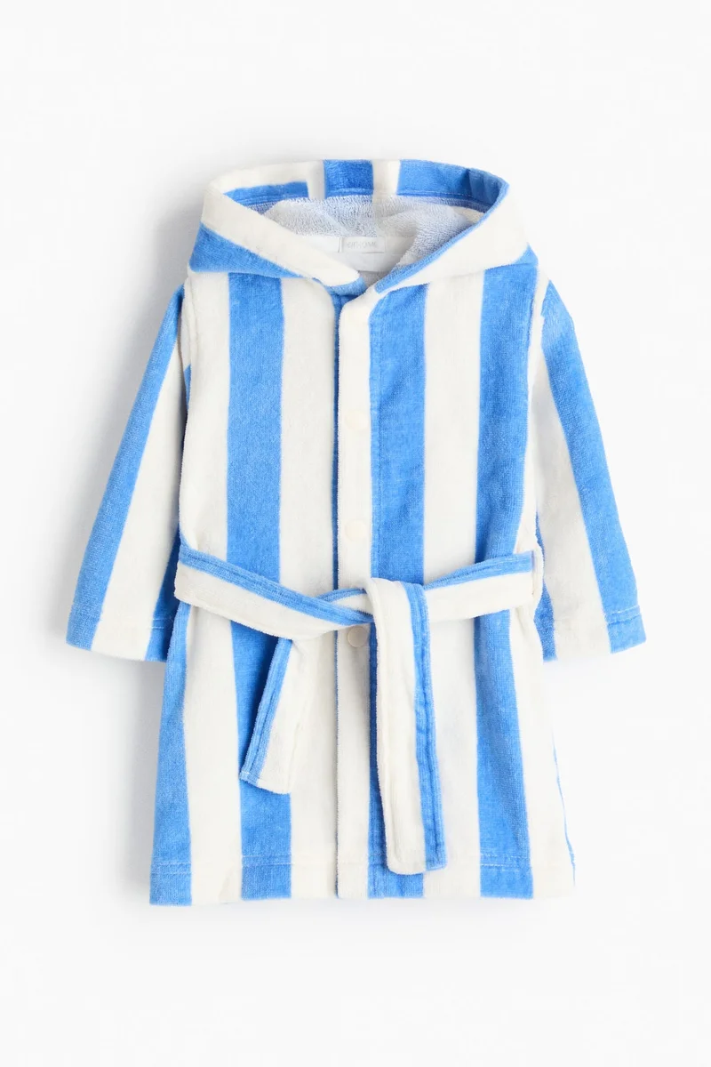 اتش اند ام روب حمام من قماش تيري ناعم