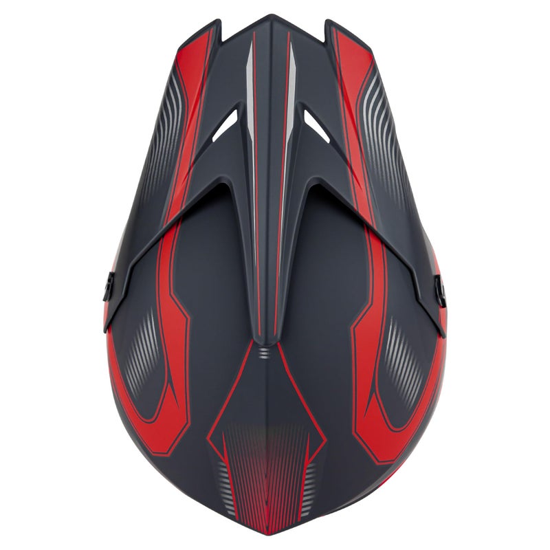 CARTMAN DOT Approved Motocross Helmet, Full Face Offroad Motorcycle Helmets for Adults, Matte Black and Red Dirt Bike Helmet Adult-Medium - Image 4