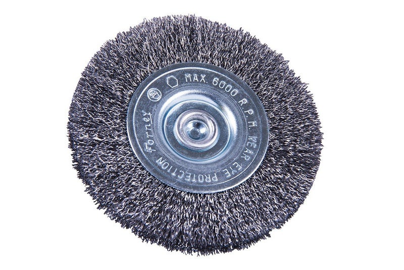 Forney 72792 Wire Wheel, Fine Crimped with 1/4" Shank, 3" - Image 3
