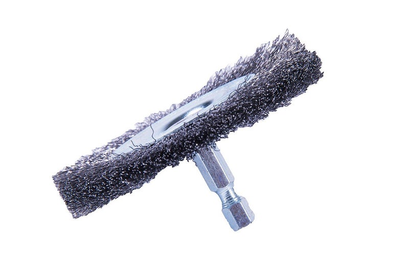 Forney 72792 Wire Wheel, Fine Crimped with 1/4" Shank, 3" - Image 2