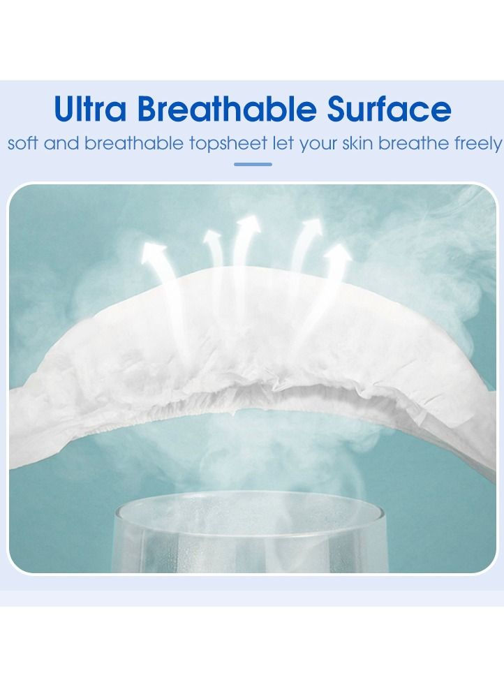 UniJoy 100 Pieces UniJoy Adult Diapers Pull Up / Pant Style Maximum Absorbency, Maximum Overnight Absorbency, Leak Protection, for Men and Women / Unisex, Large – Extra Large (Waist Size 80 cm – 130 cm) - Image 2