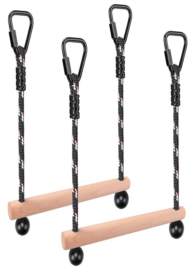 BeneLabel Ninja Monkey Bars for Kids - 2 Pack of Obstacle Course Accessories - Outdoor Play Set for Backyard Fun and Fitness - 250LB Capacity - Image 1