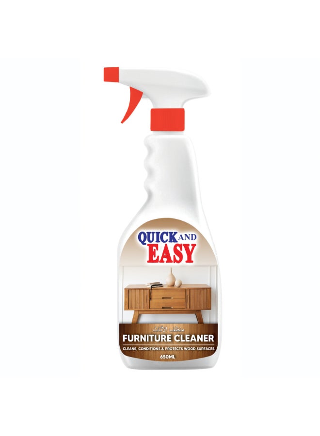 Quick And Easy  Furniture Cleaner 650ml - Image 1