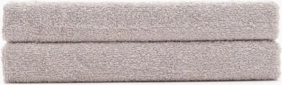 مينيهوم Kilim Patterned Jacquard Set of 2 Hand Towels 50 x 90 - Gray