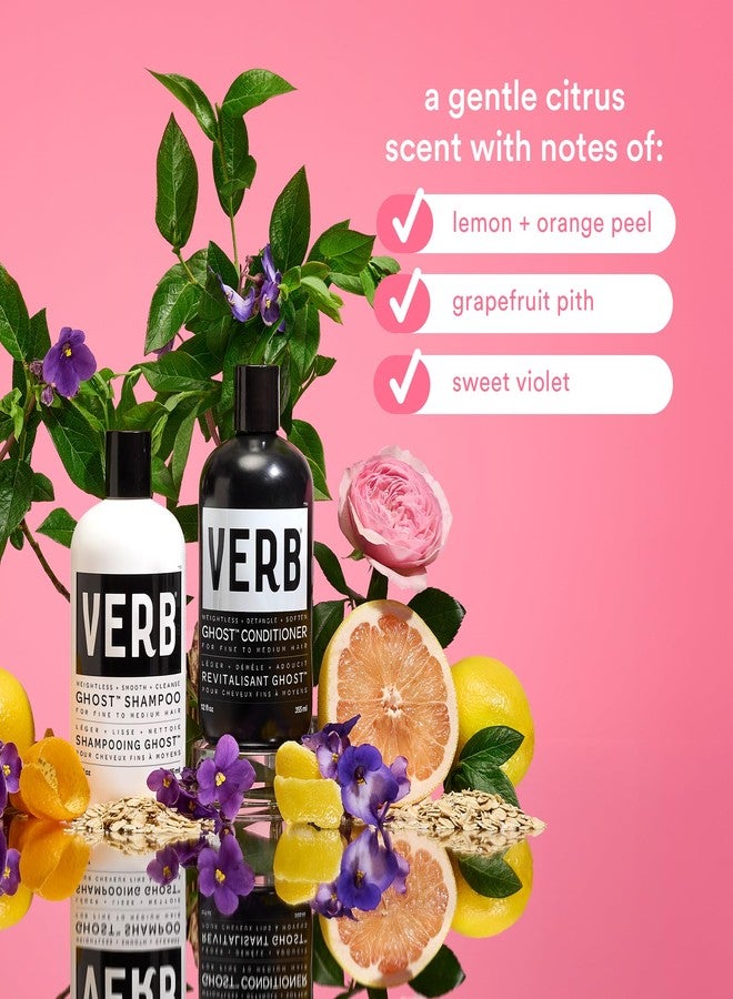 VERB Ghost Shampoo & Conditioner Duo Set, 12 fl oz, Infused with Moringa Oil -Cleanses + Moisturizes Fine and Weighed Down Hair - Vegan, No Parabens or Harmful Sulfates - Image 5