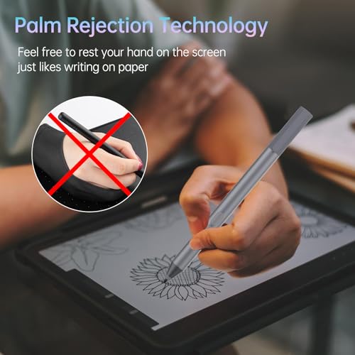 iafer Pen for Surface Pro 11/10/9/8/X, Surface Laptop/Book/Go/Studio, Kobo | Palm Rejection, 1024 Pressure, 2500H Battery Life Active Stylus Pencil for Student Note-Taking & Artist Business Drawing - Image 5
