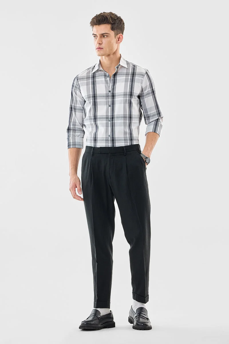 SNITCH بنطلون كتان أمريكي مطوي