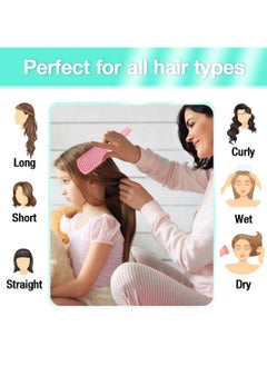 PRIME HairBrush for Wet Curly Detangling Hair Scalp Massage Comb Easy to Clean Comb Blow Dry Styling Curling Straightening Tools for Salon Home Use  - Image 5