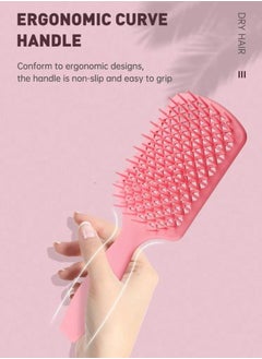PRIME HairBrush for Wet Curly Detangling Hair Scalp Massage Comb Easy to Clean Comb Blow Dry Styling Curling Straightening Tools for Salon Home Use  - Image 4