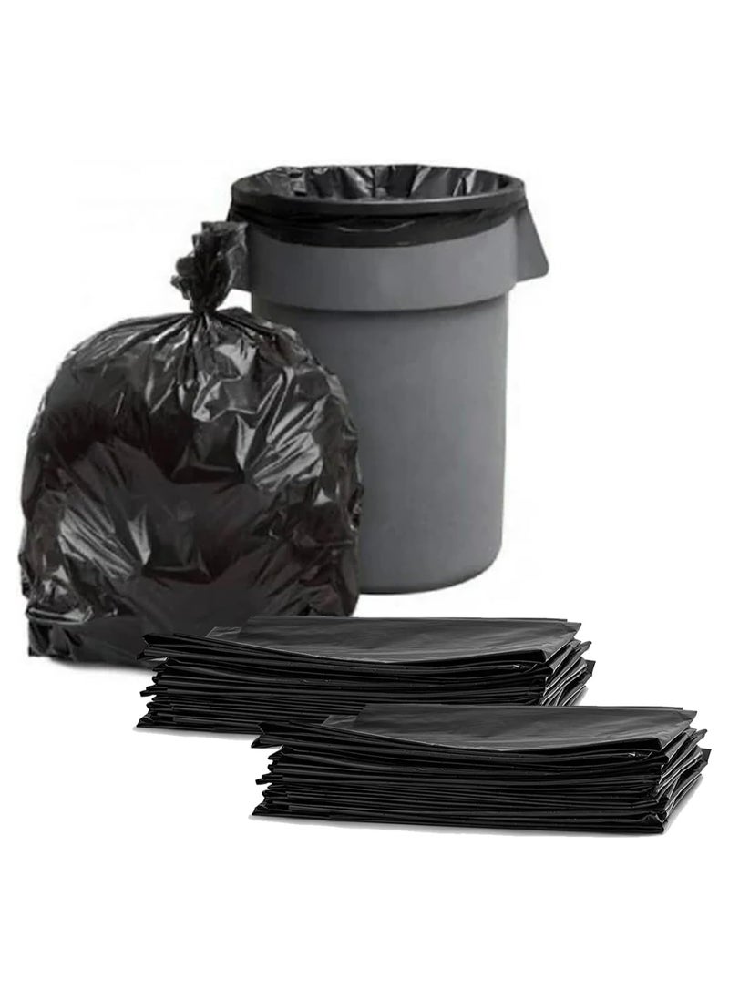 Home Smart Home Smart Garbage Plastic Bags Pack of 20 Pcs Black Color Good for Kitchen Home Garden and Outdoor Activity (95 x 115 cm) Pack  - Image 1