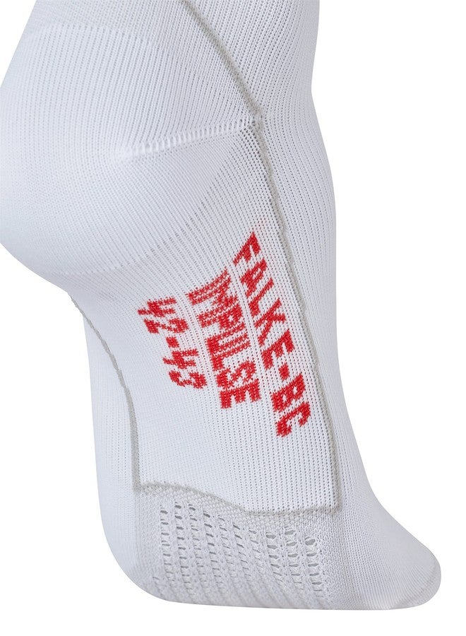 FALKE Unisex BC Impulse Peloton Cycling Socks, Mid Calf, Ultra Thin, Breathable Quick Dry, Sustainable Polyester, White (White 2008), 9-10, 1 Pair - Image 3