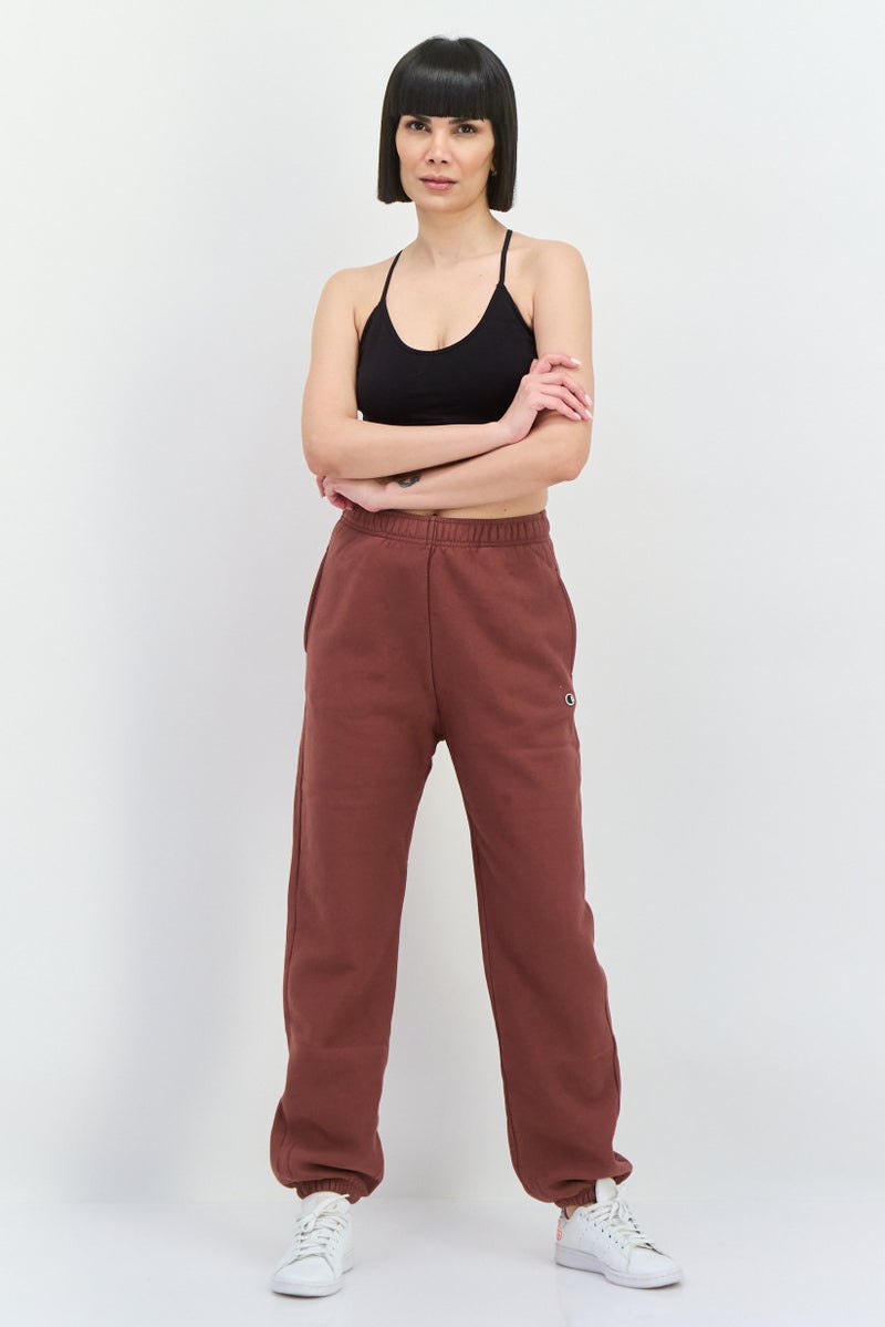 Champion Women Sportswear Fit Outdoor Sweatpants, Brown  - Image 4