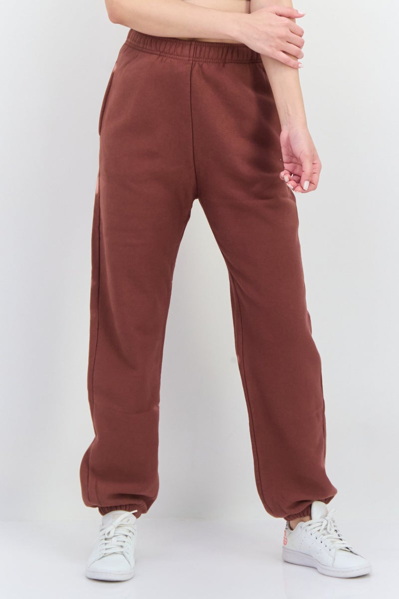 Champion Women Sportswear Fit Outdoor Sweatpants, Brown  - Image 1
