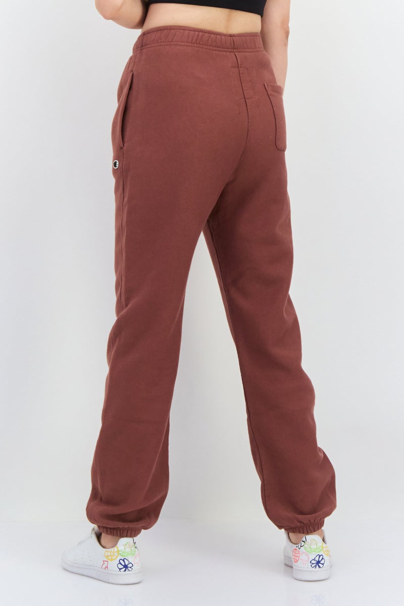 Champion Women Sportswear Fit Outdoor Sweatpants, Brown  - Image 3