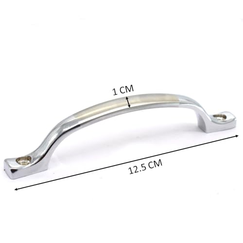 RAB Handle Zinc Kitchen and Office Drawer/Cabinet/Door/Wardrobe, Furniture Handle, Pull Handles, Drawer Handles (Code:- Spider, Finish:- TT, Size:- 96mm, Pack of 1 PCS) - Image 2