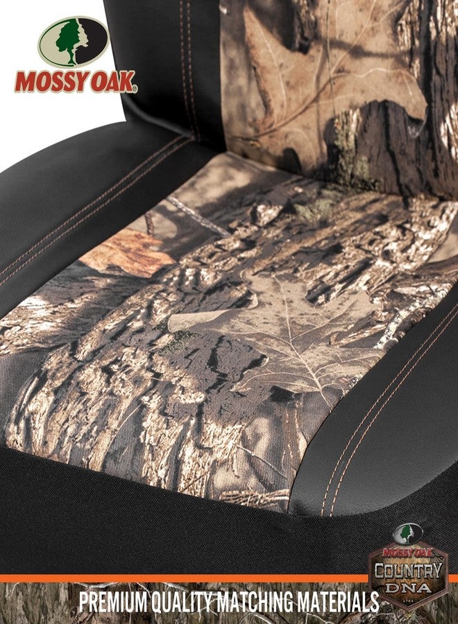 Mossy Oak Front Camo Seat Covers Low Back - Made with Premium PVC & Canvas Fabric, Airbag Compatible, Universial Fit Most Bucket Seats - Official Licensed Product - Image 4