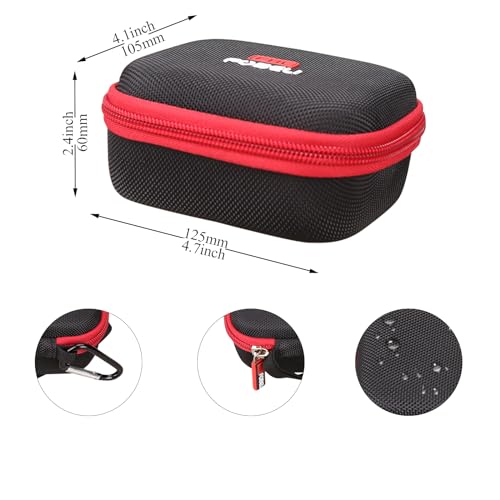 FBLFOBELI Hard Storage Case for LEKATO 5.8 Wireless Guitar System Wireless Audio Electric Guitar Transmitter Receiver - Image 4