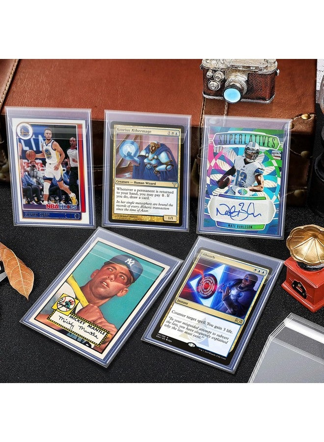 tutata Top Loader Sleeves 100 Pack, Penny Sleeves for Top Loaders Trading Card Ultra Protection for Pro Collector (100Pack) - Image 5