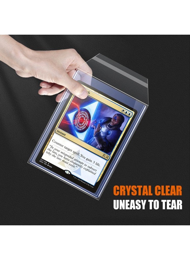 tutata Top Loader Sleeves 100 Pack, Penny Sleeves for Top Loaders Trading Card Ultra Protection for Pro Collector (100Pack) - Image 3