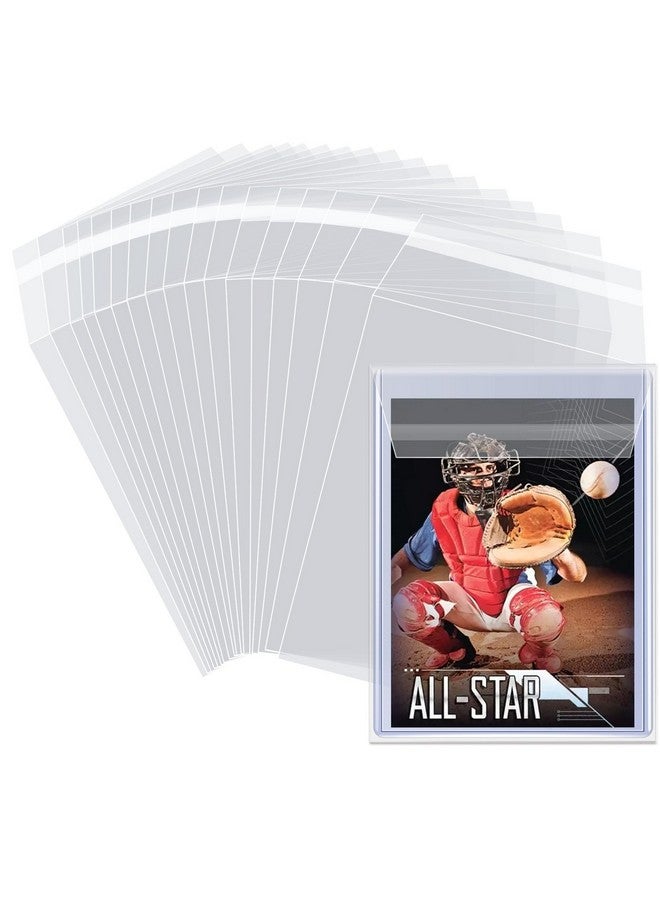 tutata Top Loader Sleeves 100 Pack, Penny Sleeves for Top Loaders Trading Card Ultra Protection for Pro Collector (100Pack) - Image 1