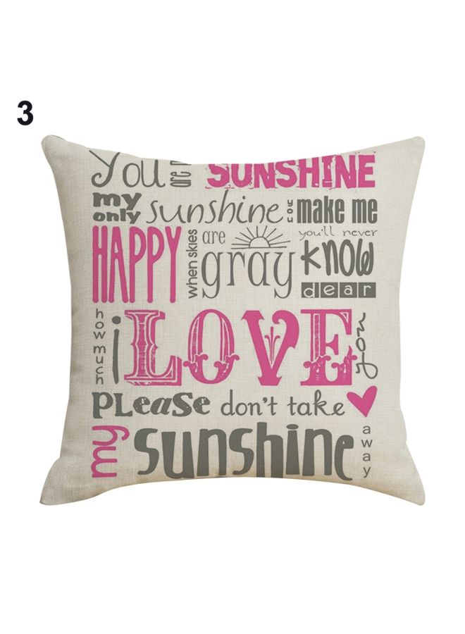 NIBEMINENT Linen Pillow Case Cushion Cover linen Multicolour 14x11x2cm