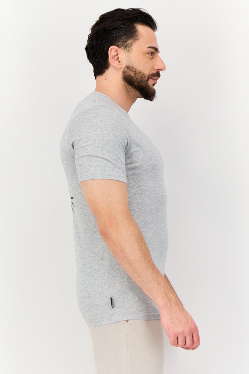 PUMA Men Sportswear Fit Short Sleeve Outdoor T-shirts, Grey - Image 2