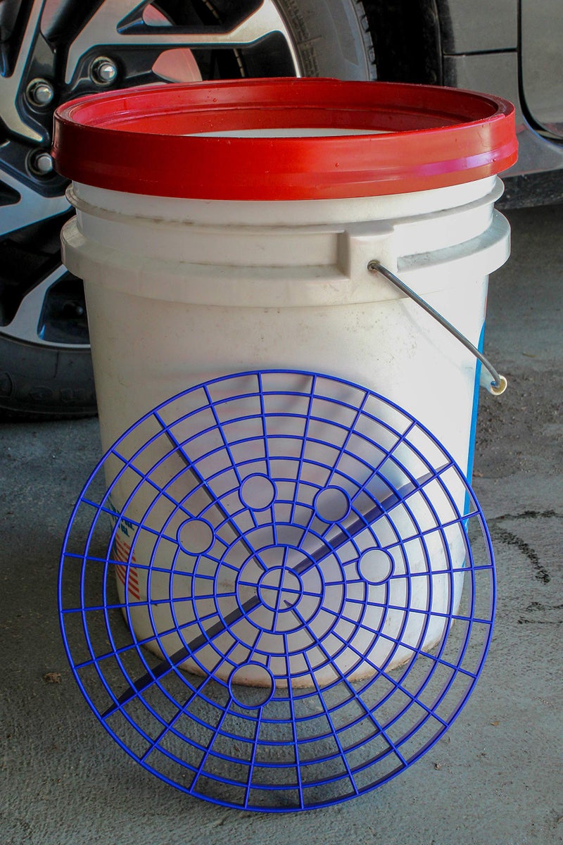 VIKING Automotive Bucket Insert Grit Trap for Car Wash and Detail Kits, Helps Remove Dirt and Debris from Microfiber, Mitts, Cloths, and Sponges, Blue - Image 2
