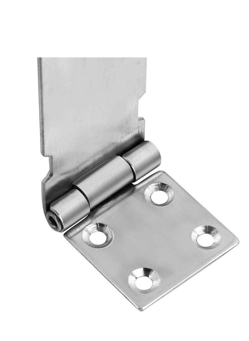 Generic - Padlock Hasp, Stainless Steel Security Door Clasp Hasp Lock Latch, Suitable for Room Door Locks, Garden Door Locks 2mm Extra Thick Door Gate Bolt... - Image 1